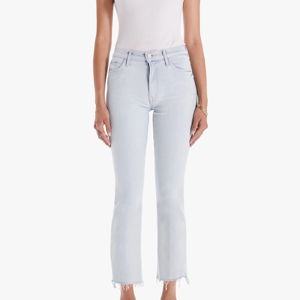 MOTHER Insider Crop Step Fray size 26